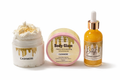 Cashmere Body Care Set | Whipped Body Butter + Body Glaze + Shimmer Body Oil | Soft, Glowing Luxury Skin