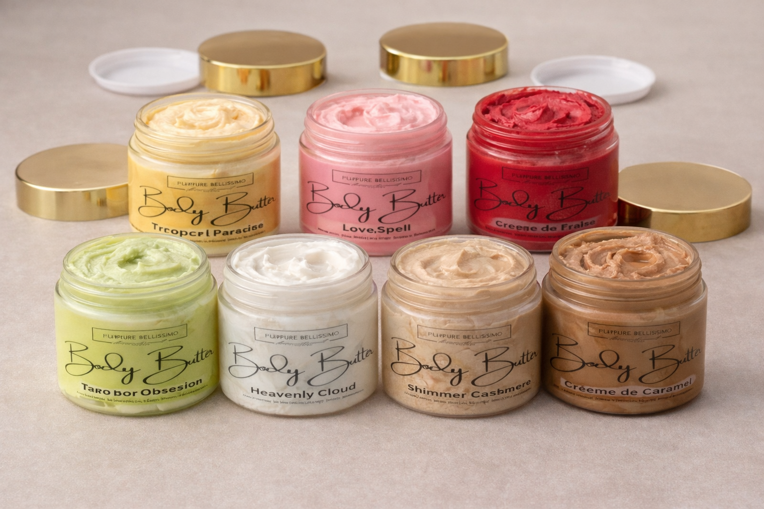 Luxurious Shea Body Butter Sample Box -8 body butters