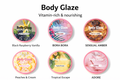 6 Body Glaze Bundle | Luxury Handmade Moisturizing Body Glaze Set | Full Collection Gift Box | PureBellissimo