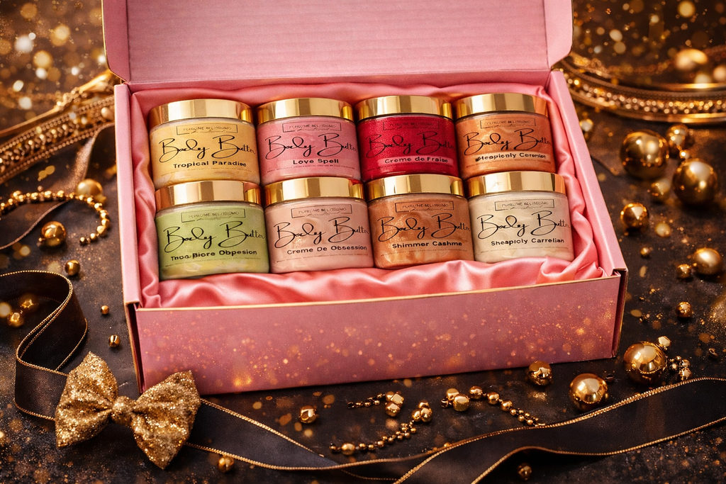 Luxurious Shea Body Butter Sample Box -8 body butters