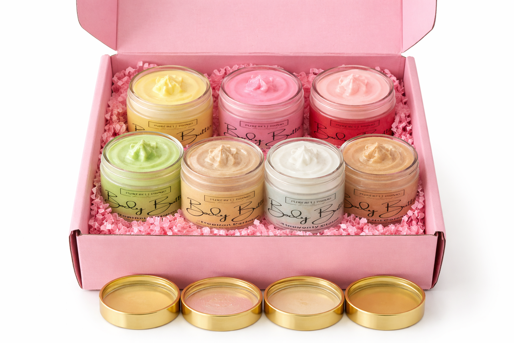 Luxurious Shea Body Butter Sample Box -8 body butters