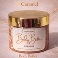 Caramel Body Butter – Whipped Shea & Mango Butter | Deep Hydration Glow | 5 oz