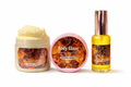 Sensual Amber Body Care Set | Whipped Body Butter + Body Glaze + Perfume Oil | Soft, Glowing & Luxuriously Scented Skin
