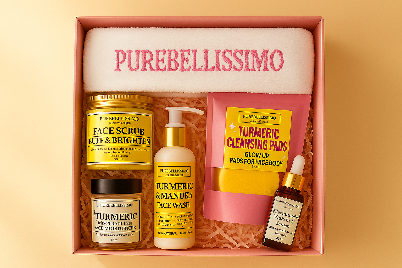 Turmeric Skin Brightening Kit for Face| Brightening Face Care Ritual